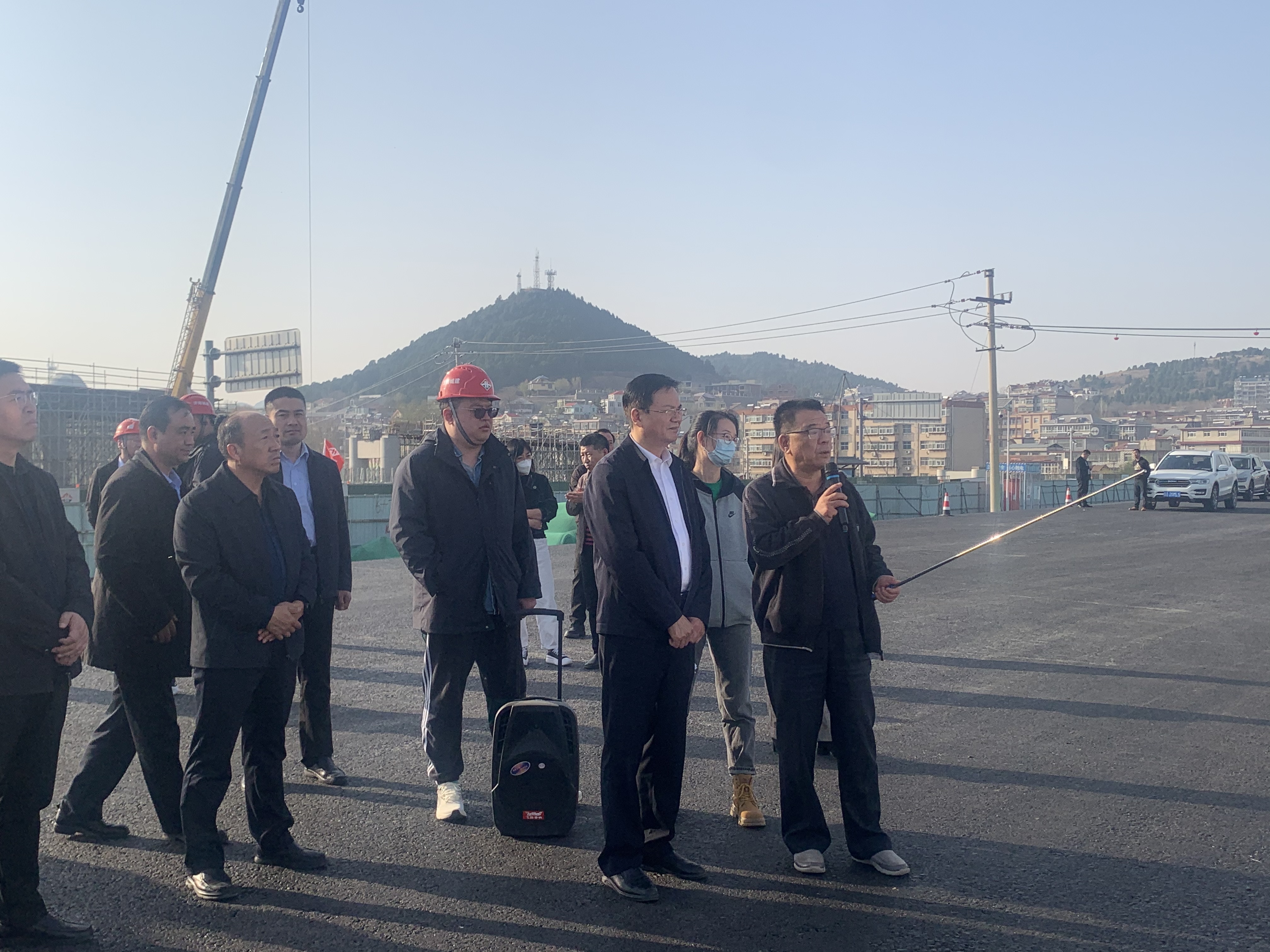 山東省交通運輸廳領(lǐng)導調研濟南旅游公路建設